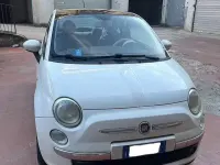 Usata Fiat 500 Lounge 75 CV (55 kW) 2009 Cabrio