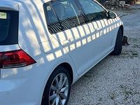 Usata VW Golf VII 110 CV (80 kW) 2017 Bianco Berlina