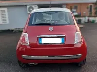 Usata Fiat 500 Lounge 69 CV (50 kW) 2011 Rosso Berlina