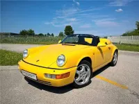 Usata Porsche 911 Speedster 250 CV (183 kW) 1993 Giallo Cabrio