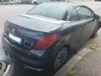 Usata Peugeot 207 CC 93 CV (68 kW) 2008 Nero Cabrio