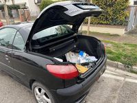 Begagnad Peugeot 206 109 HK (80 kW) 2002 Svart Cab