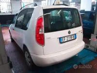 Usata Skoda Roomster Active 69 CV (50 kW) 2011 Bianco Monovolume