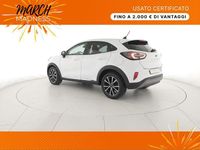 Usata Ford Puma Titanium S 125 CV (91 kW) 2022 Bianco SUV