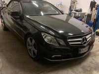 Usata Mercedes E250 2012 Nero Cabrio