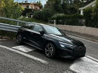 Usata Audi A3 S-Line 150 CV (110 kW) 2023 Nero Berlina