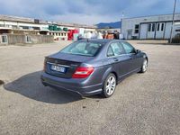 Usata Mercedes C250 Avantgarde 204 CV (150 kW) 2013 Grigio Berlina