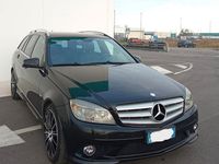 Usata Mercedes C220 AMG 170 CV (125 kW) 2009 Nero Station wagon