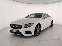 Usata Mercedes E220 Premium 194 CV (142 kW) 2018 Bianco Coupé