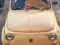 Usata Fiat 500 Lusso 18 CV (13 kW) 1970 Beige Utilitaria