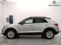 Usata VW T-Roc Life 110 CV (80 kW) 2023 Argento SUV