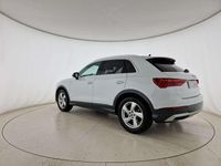 Usata Audi Q3 Advanced 190 CV (139 kW) 2019 2y bianco ghiacciaio metallizzato SUV
