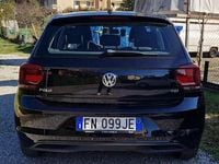 Usata VW Polo Comfortline 90 CV (66 kW) 2018 Nero Berlina
