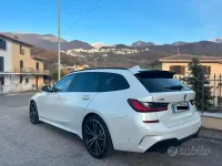 Usata BMW 330 M Sport 265 CV (194 kW) 2019 Bianco Station wagon