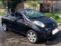 Usata Nissan Micra 2009 Nero Cabrio