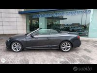 Usata Audi A5 Cabriolet Advanced 190 CV (139 kW) 2020 Grigio scuro pastello Cabrio