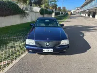 Usata Mercedes SL500 231 CV (169 kW) 1998 Blu Cabrio