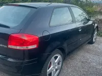 Usata Audi A3 105 CV (77 kW) 2005 Nero Utilitaria