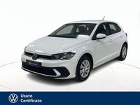 Usata VW Polo Life 95 CV (69 kW) 2022 Bianco / pastello Utilitaria