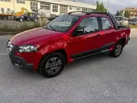 Usata Fiat Strada 95 CV (69 kW) 2014 Rosso Pick-up