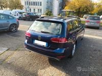 Usata VW Golf VII Trendline 116 CV (85 kW) 2018 Blu Station wagon