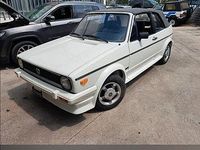 Usata VW Golf Cabriolet 50 CV (36 kW) 1982 Bianco Cabrio