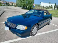 Usata Mercedes SL320 231 CV (169 kW) 1995 Verde Cabrio