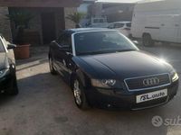 Usata Audi A4 Cabriolet 170 CV (125 kW) 2003 Blu Cabrio