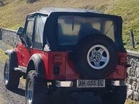 Usata Jeep Wrangler 121 CV (88 kW) 1996 Rosso SUV