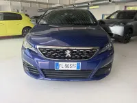 Usata Peugeot 308 GT-line 131 CV (96 kW) 2017 Blu magnetico Berlina