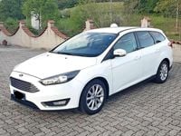Usata Ford Focus Titanium S 95 CV (69 kW) 2015 Bianco Station wagon