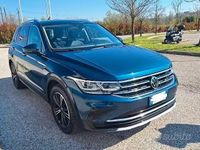 Usata VW Tiguan Elegance 150 CV (110 kW) 2022 Blu SUV