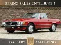 Usata Mercedes 560 230 CV (169 kW) 1986 Rosso Cabrio