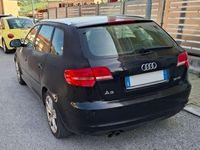 Usata Audi A3 Ambition 105 CV (77 kW) 2010 Nero Utilitaria