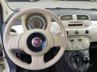 Begagnad Fiat 500C Lounge 95 HK (69 kW) 2010 Vit Cab
