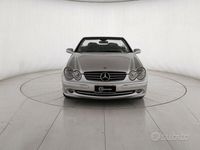 Usata Mercedes CLK200 Elegance 163 CV (119 kW) 2003 Grigio Cabrio