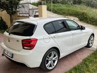 Usata BMW 114 M Sport 95 CV (69 kW) 2014 Bianco Utilitaria