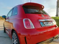 Usata Abarth 595 Turismo 159 CV (116 kW) 2015 Rosso Utilitaria