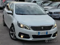 Usata Peugeot 308 GT-line 120 CV (88 kW) 2018 Bianco Station wagon