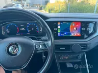 Usata VW Polo 95 CV (69 kW) 2018 Grigio Utilitaria