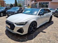 Usata Audi RS6 Ambiente 600 CV (441 kW) 2022 Bianco Station wagon