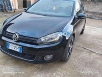 Usata VW Golf VI Highline 110 CV (80 kW) 2009 Nero Utilitaria