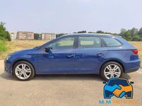 Usata Seat Leon Style 110 CV (80 kW) 2016 Blu Station wagon