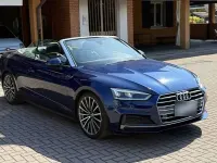 Usata Audi A5 Cabriolet Sport 190 CV (139 kW) 2018 Blu/azzurro Cabrio
