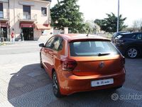 Usata VW Polo Comfortline 65 CV (47 kW) 2019 Arancione Utilitaria