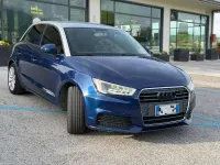 Usata Audi A1 Sportback Ambiente 116 CV (85 kW) 2016 Blu/azzurro Utilitaria