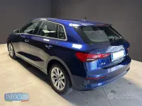 Usata Audi A3 Business 150 CV (110 kW) 2021 Blu metallizzato Berlina
