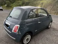 Usata Fiat 500 Lounge 69 CV (50 kW) 2009 Cabrio