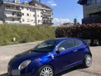 Usata Alfa Romeo MiTo Quadrifoglio Verde 170 CV (125 kW) 2011 Blu Utilitaria