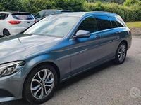 Usata Mercedes C200 136 CV (100 kW) 2017 Grigio Station wagon